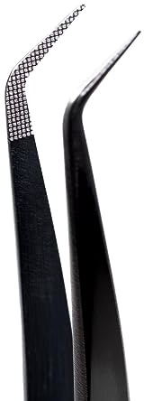 Pinze per ciglia – Nanotec/acciaio inossidabile giapponese qualità premium/pinza volume russo E1/RASTELLI