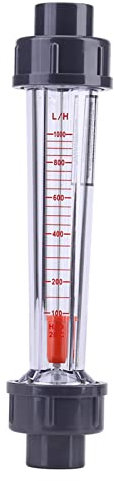 Weir Gauge Cup U-flow 23×5×5 Plastic Tube Type 100 1000l H Water Meter Flowmeter Lzs 15d