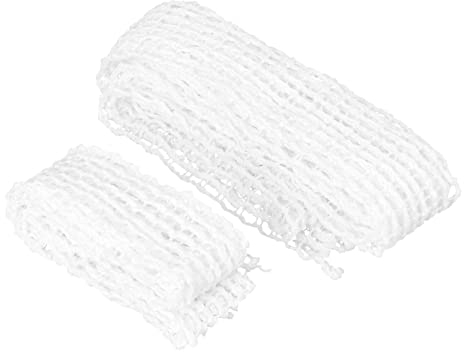 LABRIMP 2pcs Cotton Kitchen Meat Net Sausage Packaging Tools for Pork Sausage Chipolatas Heavy Duty Netting for Cooking