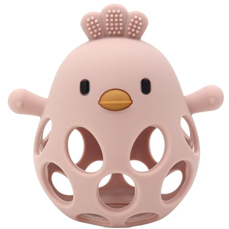 Beißring Baby, Beißspielzeug, Zahnungshilfe, Beissring Baby Spielzeug 0 3 6 9 12 Monate, Handschuh Beissring Baby, Sensorisches Fäustling Beißspielzeug Geschenke für Neugeborene Kleinkinder