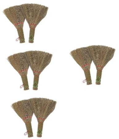 FUNOMOCYA Lot De 4 Balais De Nettoyage pour Bureau Plumeau Canapé-lit Outil De Nettoyage pour La Maison 2 Pièces X 4