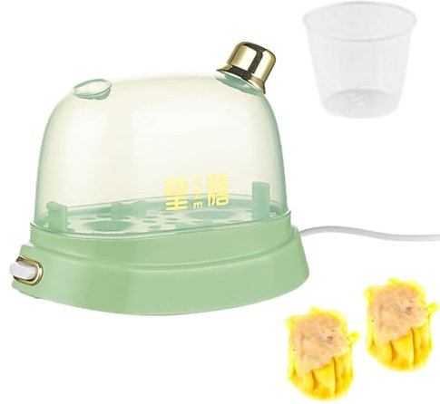 Cuociuova Elettrico - Cuociuova A Vapore, 220 V 120 W | Apparecchio Multifunzionale Per Uova Sode, Spegnimento Automatico, Cottura Rapida, Design Compatto, Ideale Per La Casa, I Dormitori O I Via