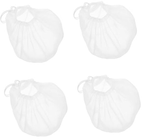 IMIKEYA 4 Pièces De Farce Filtre à Lait De Passoire à Café Passoire Pour Café Filtrant Alimentaire Réutilisable Crépine De D'écrou Passoire à Thé En Maille Nylon