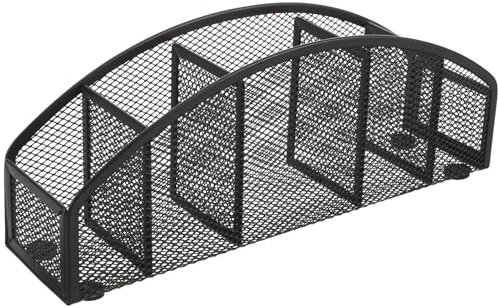 DIYEAH Multi-grid Metall Stifthalter Für Schreibtisch Praktischer Organizer Für Stifte Bleistifte Und Make-up Pinsel Vielseitiger Aufbewahrungsbehälter Für Büro Und Schule Design