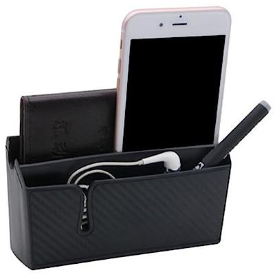WEKADRIN Auto Aufbewahrungsbox L Mit Doppelseitigem Klebeband Selbstklebender Organizer Für Armlehnen Und Tür Praktische Handy Aufbewahrungsbox Für Karte Und Bargeld
