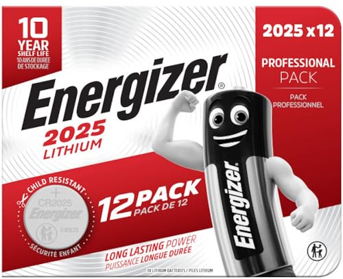 Energizer Piles bouton et piles miniatures CR2032 CR2025 CR2016 LR44 (CR2025)