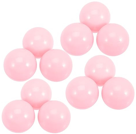 FIXOSHEE Bolas De Piscina Macaron De 7 Cm para Niños, Balones Oceánicas Redondas, Juego Seguro De Plástico Grueso para Piscina De Bolas, Parque Infantil y Fiestas, Paquete De 100 Unidades