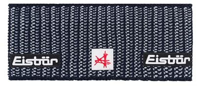 Eisbär Sorrak Unisex Winter Stirnband - Merino/Acryl Strick, Atmungsaktiv & Windschutz Ohrabdeckung - Night Blue Acon
