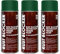 3er Sparpack 400 ml Rust Blocker 4in1 Metallschutzlack Rost Stop Lack GRÜN matt RAL 6005 , 4in1 -Haftvermittler - Aktiver Rostschutz - schnelltrocknender Lack - effektiver Schutz
