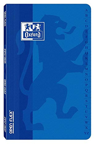 Oxford Openflex Répertoire agrafé 11 x 17 cm 96 pages petits carreaux 5 x 5