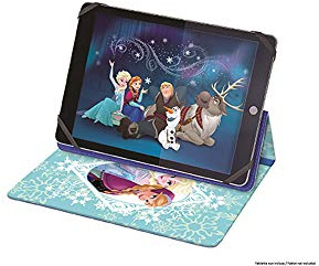 Lexibook, Die Eiskönigin, universelle Tablet-Hülle, MFP100FZ | passend für 7–10-Zoll-Tablets, Tablet-Ständer, reisetauglich
