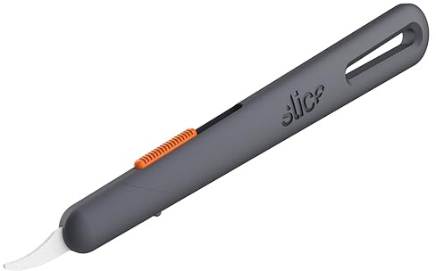 Safety Seam Ripper With Manual Retraction, Safety Blade, 10596 Ambidextrous Tool, Replaceable Blade Lasts up to 11x Longer Than Steel