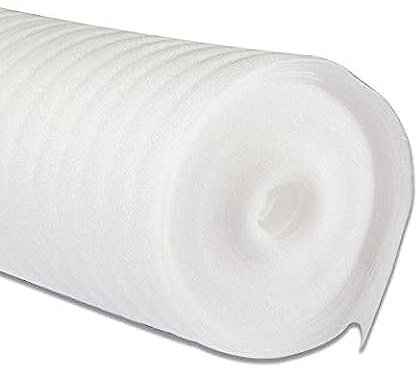 2mm White Foam Underlay for Any Laminate / Real Wood Flooring - 1m x 15m (15m2 Roll Size) - Acoustic / Insulation Underlay by FloorPro®