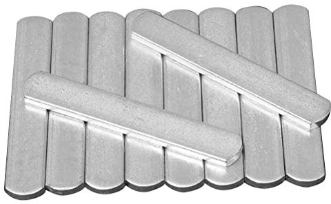 Faruxue 200 g Stahlplatten für Gewichtsweste, Edelstahl-Stahlplatte, Krafttraining, Gewicht, Stahlplatte, verstellbar, rund, rostfrei, zum Beladen von Beinschonern, Gewichtsweste (10 Stück)