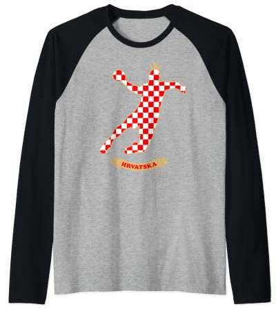 Rukomet Hrvatska Handball und Kroatien Raglan