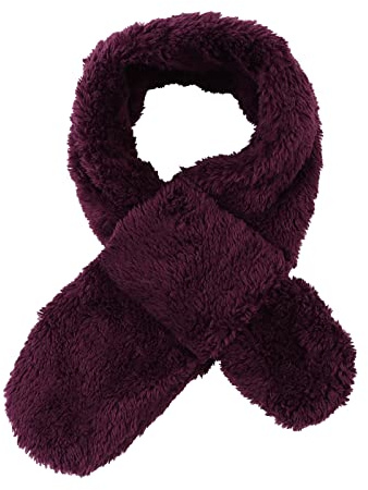 Pesaat Warmer Fleece Schal für Baby Kinder Winter Rundschal aus Plüsch Dick loop schal Mädchen Jungen schlauchschal für 1-10Jahren