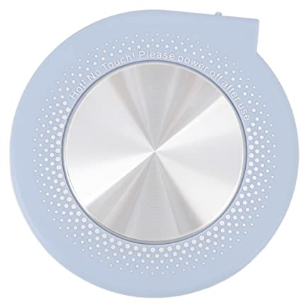 Omabeta Coffee Mug Warmer, Blue Portable Electric Beverage Tea Water Milk Warmer for Home Cafe