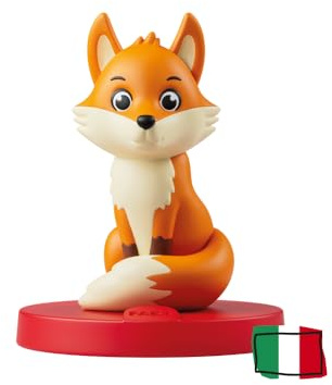 FABA Klangfigur – Codarossa Wird groß – Geschichten und Klangmärchen für Jungen und Mädchen von 3-5 Jahren, Spielzeug mit pädagogischem Inhalt, italienische Version | Kinder 3-5 Jahre, Geschichten und Klangmärchen, hörbar mit FABA Geschichten und FABA+, Lernspiel, italienische Version
