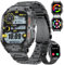 LIGE Militare Smartwatch Uomo con Funzione Telefono, 1,95 AMOLED Smart Watch per Uomo con IP68 Impermeabile, 120 + Modalità Sportive Fitness Tracker, Orologio Fitness Android iOS