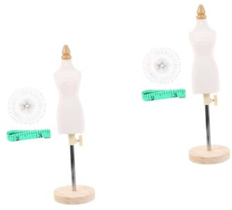 STOBOK 4 Stück Unterrichtsstufe Für Modedesign Kleiderständer Für Puppenkleider Kleidungsdesign-schaufensterpuppe Kleiderform Nähen Dekorativ Puppenschaufensterpuppe Elastische Baumwolle