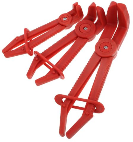 PRETYZOOM 3pièces Pince à Collier De Serrage Plastique Pour Flexibles De Frein Outil De Serrage Par Pince Colliers De Pour Conduites De Carburant