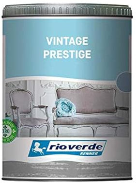Rio verde renner vintage prestige 0,5lt vernice extra opaca lavabile per interni ed esterni (Marzapane)