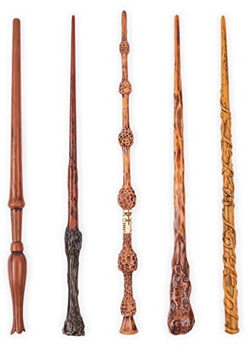 Wizarding World, Bacchette Magiche da Collezione Harry Potter 30.5 cm, Bacchetta a Sorpresa, Giocattoli per Bambini, 6+ Anni