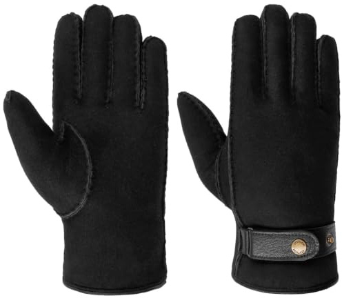 Stetson Deerskin Lambswool Handschuhe einfarbig Herren Herbst Winter