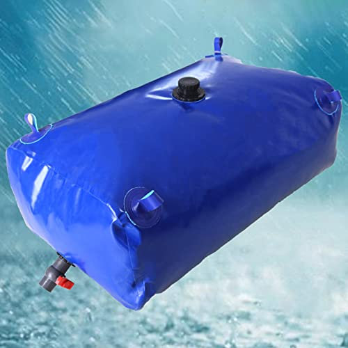 LXLZYXSF Wassersack Beutel Wasserbehälter Träger 4000 3500 2500 1500 1000 L Wasserblasenbeutel, Zusammenklappbar Tragbar Weich Wasserbehälter, Camping Bewässerung (Size : 1x0.5x0.4m/200L/52Gallon)
