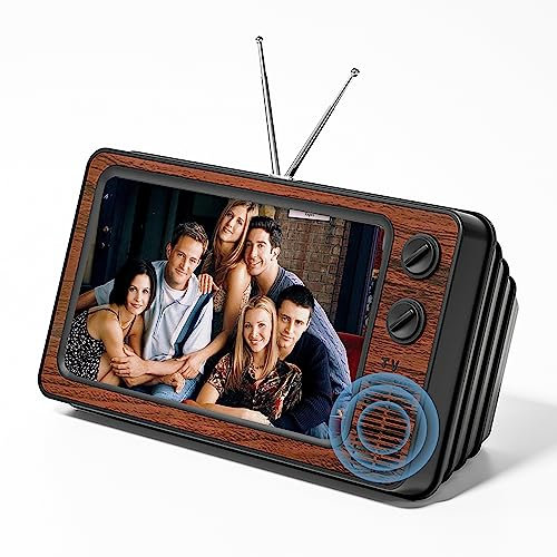 Cell Phone Screen Magnifier for Smartphones - 12 Inch HD 3D Foldable for Comfortable Viewing Movies & Videos