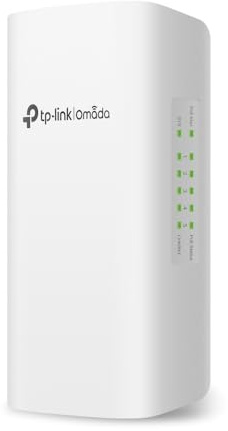 TP-Link Omada SG2005P-PD | 5 Port Outdoor PoE Passthrough Gigabit Ethernet Switch | 1 PoE++ in@90W, 4 PoE+ Out Up to 64W | IP55, Static Routing, Access Control List, QoS, VLAN | PoE Powered Only