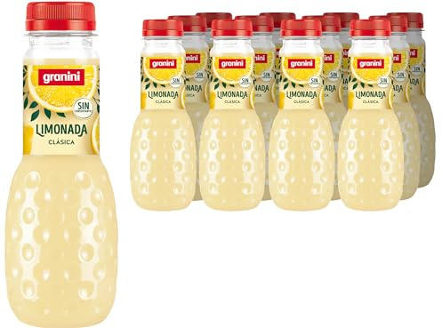 Granini - Limonada Bebida de Limón a partir de Zumo de limón Pack 12 x 330ml