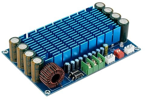 Hopbucan TDA7850 4-Channel 50W Car Amplifier Digital Amplifier Audio Board 12V High Power Audio Amplifier Board For Car