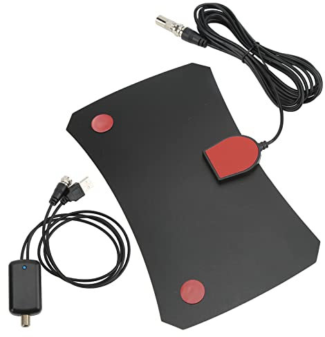 Antenna TV Accessorio per Antenna 4K 1080P 25DBI Accessorio per Televisore HD Ad Alto Guadagno e Ampia Copertura KJ‑037