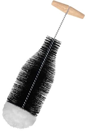 Flaschenbürstenset, Reinigungsbürste Flasche, Flaschenreinigungsbürste, geeignet für Sodaglasflaschen und Milchflaschen usw., 1-teiliges Set
