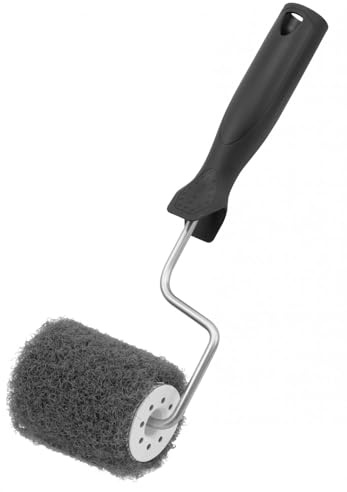 Mondelin - Rouleau spécial enduit - Longueur 80 mm - Permet une application rapide et facile - Adapté aux perches téléscopiques - Rouleau en fibre polyamide de 16 mm