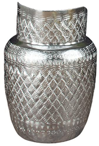 VALICLUD Cruche à Vin Métallique Distributeur Pratique pour Sauces et Boissons pour Maison Restaurant et Événements Festifs