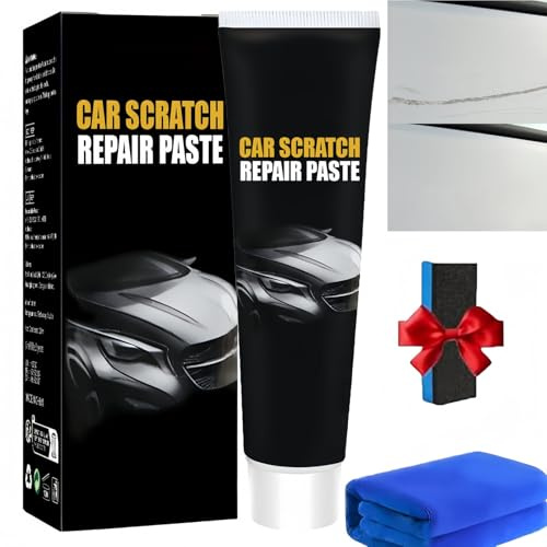 Car Scratch Remover for Scratches,Scratch Repair Paste & Car Polishing Wax Scratch Remover,Car Wax Polish & Scratch Remover Kit for Cars,Effective Car Detailing,Interior Car Cleaner for All Vehicles