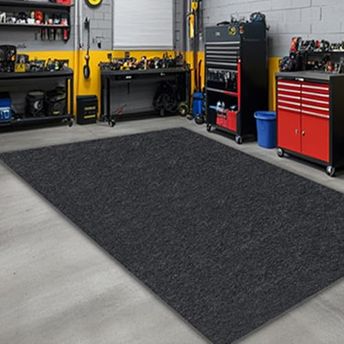 Garagedäcksmattor, under bilmattor, halkfria, vattentäta, oljeabsorberande, olika storlekar tillgängliga