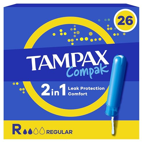 Tampax Compak Régulier Tampons Avec Applicateur x26