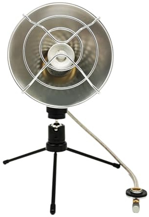 Shurhome Hocheffizienter Gasheizer für Camping bei kaltem Wetter, Winterfischen mit Sicherheitsschutzsystemen, Haltbarkeit, Leichter Heizer aus Aluminiumlegierungen