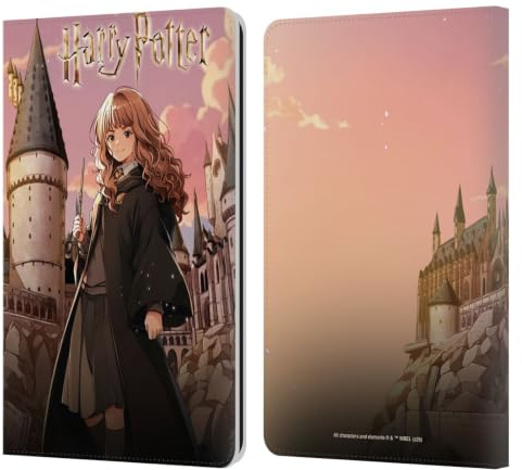 Head Case Designs Offizielle Harry Potter Hermione Granger Anime Feier Leder-Wallet-Hülle Kompatibel mit Kindle Paperwhite 1/2 / 3