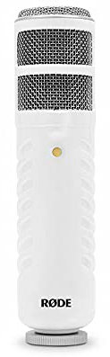 RØDE Podcaster Microphone dynamique USB à adresse de fin pour les podcasts, la diffusion en streaming, le jeu et l'enregistrement vocal