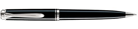 Pelikan 926485 Drehkugelschreiber Souverän K805, schwarz/silber