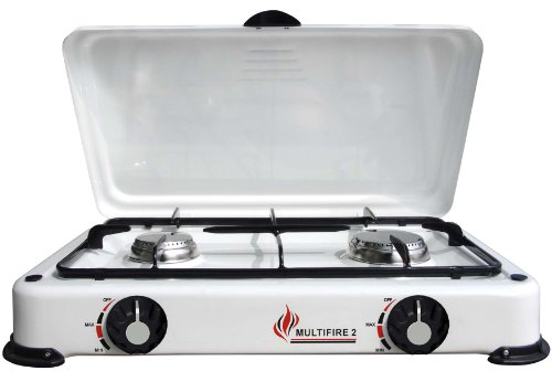 FORNELLO A GAS 2 FUOCHI C/COPERCHIO 2,6 KW