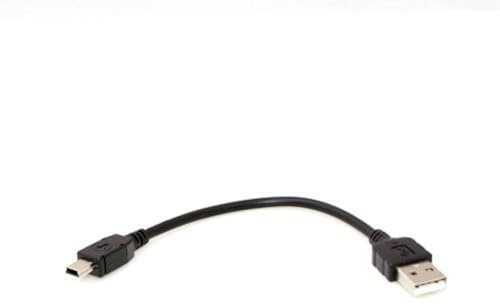 System-S Câble Mini USB 10 cm pour Lecteur MP3 Sony Walkman Nwz-E373 Nwz-E384 Nwz E373 E384 B L R