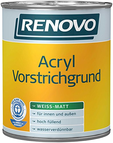 Renovo 2,5 Liter Acryl Vorstrichgrund WEISS