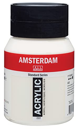 Amsterdam Royal Talens Standard Series Acrylic Color, 500ml Tube, Naples Yellow Light (17092222)