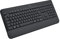 Logitech Signature K650 Wireless Keyboard with Wrist Rest, Full-Size, BLE Bluetooth or Logi Bolt USB, Comfort Deep-Cushioned Keys, Numpad, Compatible with most OS/PC/Windows/Mac, QWERTY UK - Grey