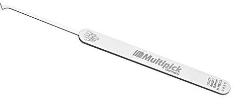 Multipick ELITE Profi Lockpicking Dietrich Bogota Single (BOG01) - 0,6 mm - Made in Germany - Lockpicking Set - Dietrich Set für den professionellen Gebrauch für Schlüsseldienst und Behörden